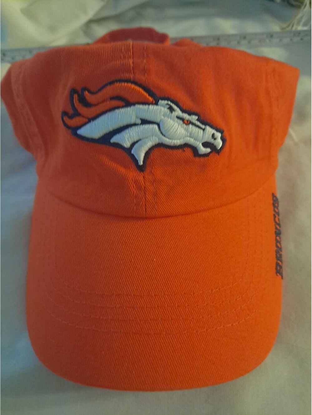 Denver Broncos Cap  Adjustable cloth strap